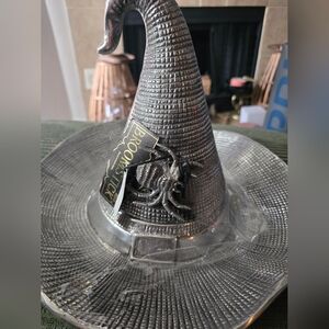 Silver Metal Chip And Dip Container. Halloween Party